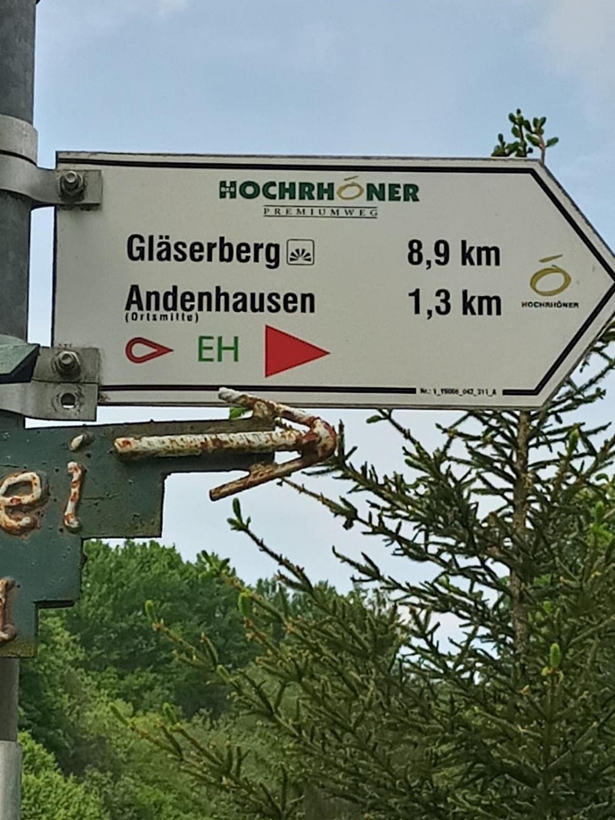 Ferienwohnung Am Hochrhoener Andenhausen Εξωτερικό φωτογραφία